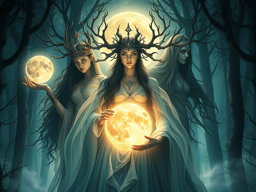The Triple Goddess&nbsp;Hecate