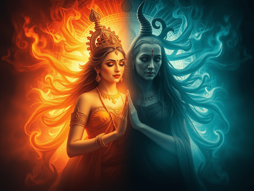 Rati and Dhumavati in Tantric&nbsp;Philosophy
