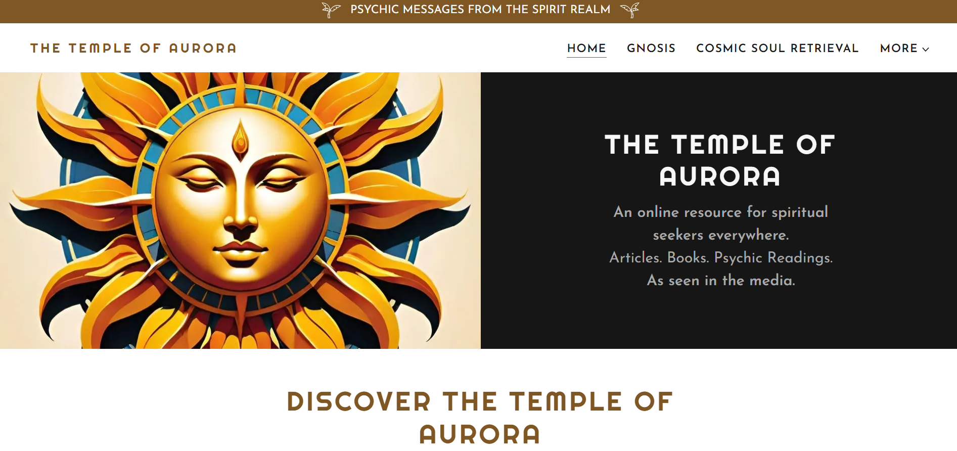 Worldwide Temple of Aurora – An online resource for spiritual seekers ...