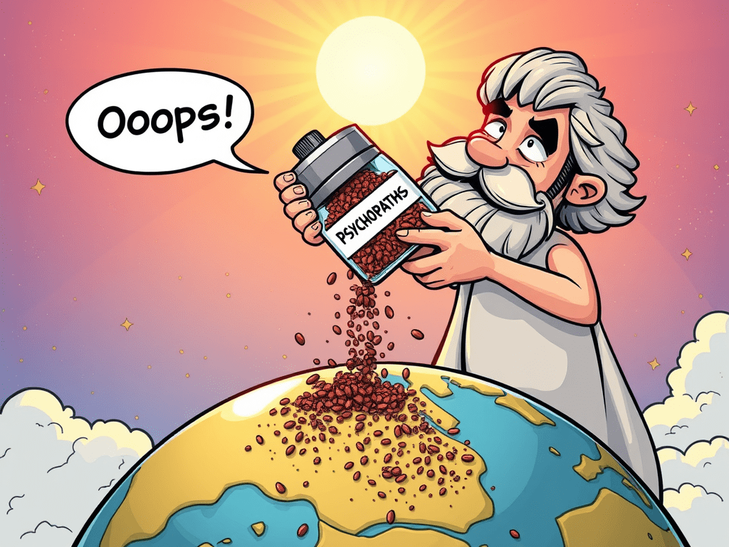 When Humour Meets Philosophy: The “Psychopaths Pepper Shaker”&nbsp;Cartoon